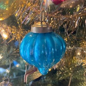 Antique German Kugel Christmas Ornament